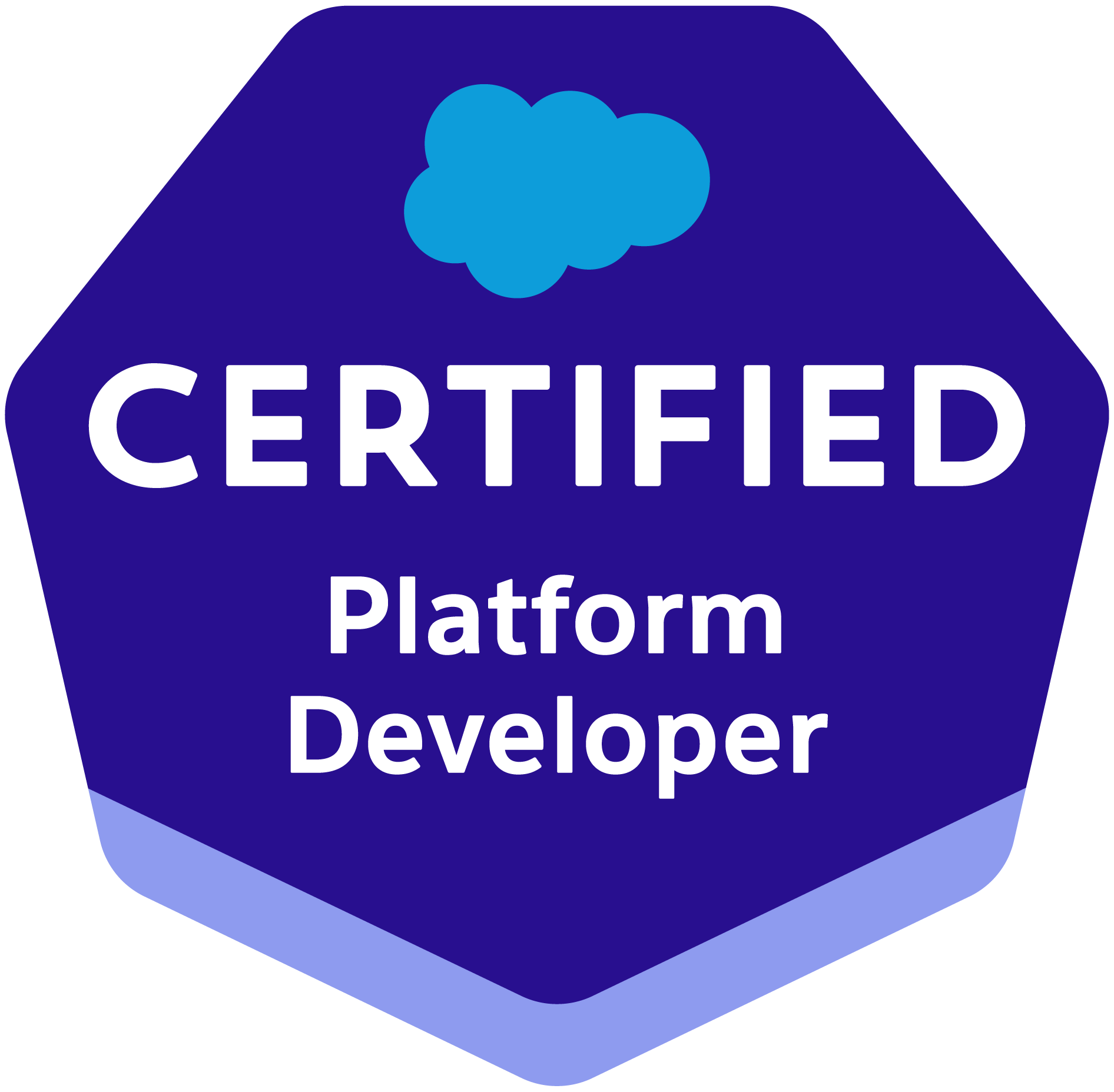 Salesforce Certified Platform Developer badge